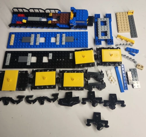 lot of Lego City TRAIN PARTS & PIECES Wheels