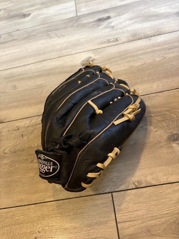 Adidas Youth Baseball Softball Glove Basket Web Black Tan Right Hand Throw