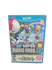 New Super Mario Bros U + New Super Luigi U Wii U Case and Disc TESTED No Manual