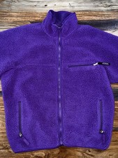 Patagonia Mid Purple USA 90  s Vintage Fleece Deep Pile Jacket