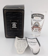 JACK DANIEL'S Whiskey 150th Birthday Shot Glass 1850 - 2000 Birthday Distillery