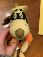 Vintage Cartoon Network Hong Kong Phooey 9  Plush With Tags Dog