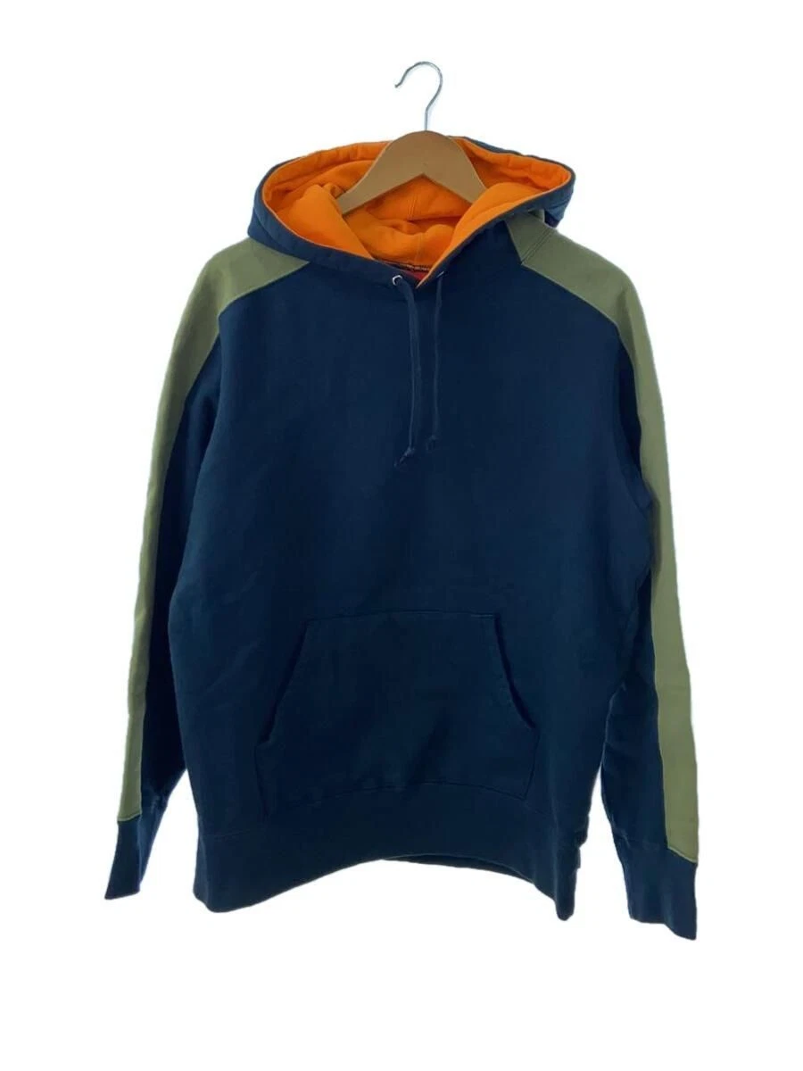 Sweat à capuche Supreme Hoodie 18aw cloué M coton marine uni occasion