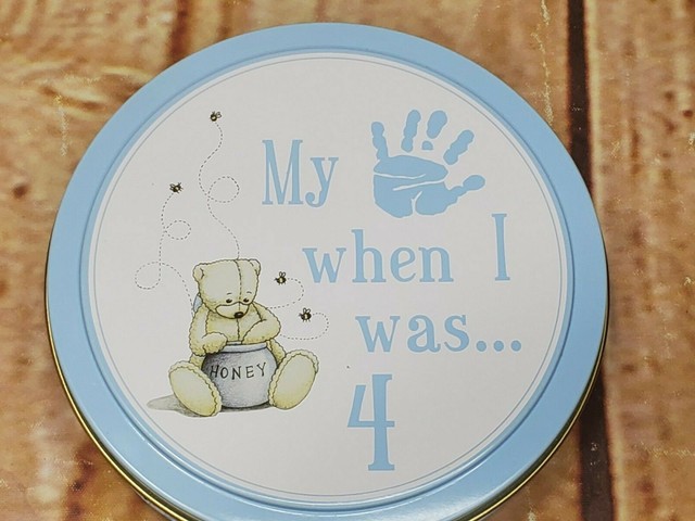 Child To Cherish Handprints Tower Of Time Kit - Blue, Baby Handprint Keepsake For 5 Years - View #9