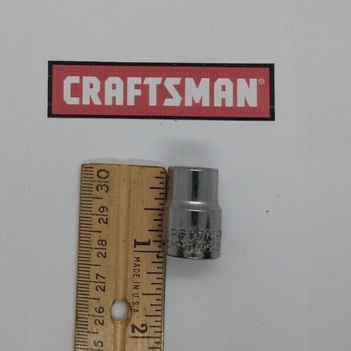 Craftsman 3/8" Drive Metric 6 Point Shallow Sockets Series CMMT You Choose Size - Picture 22 of 71