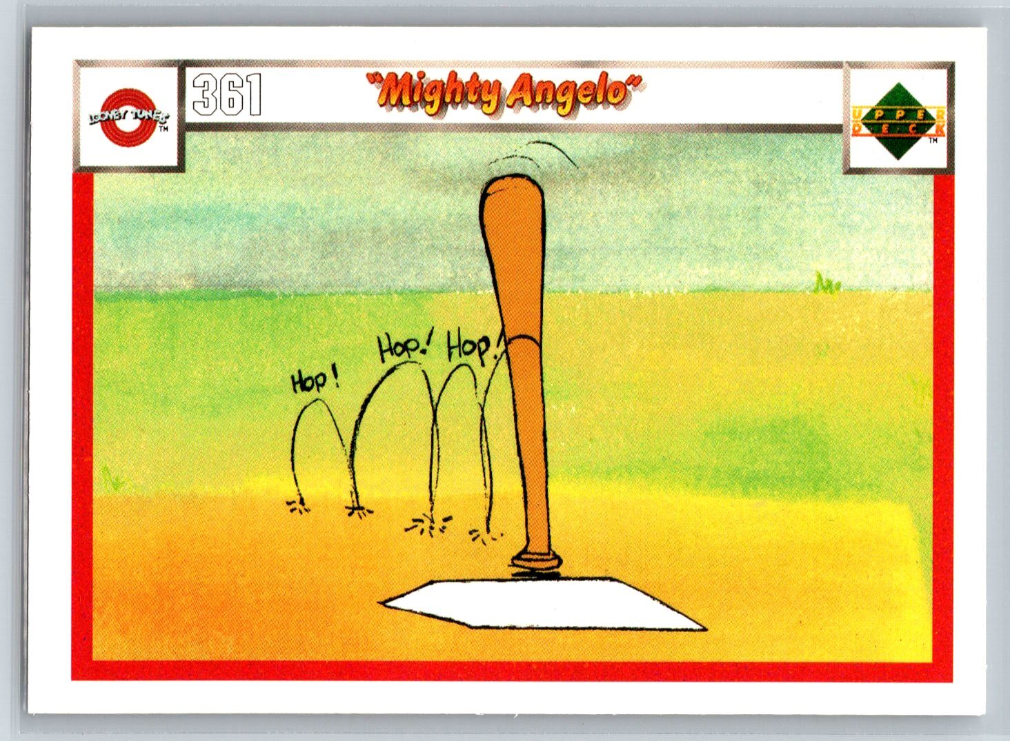 1990 Upper Deck Comic Ball Mighty Angelo #361 / 376