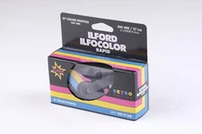 EXPIRED Ilford Ilfocolor Retro Edition Single Use Camera with 27 exp SKU#005502