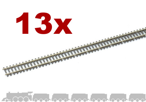 Spur N Flexible Holzschwellenschiene (Nickelsilberschiene) Peco SL-300F - 914mm - Bild 14 von 31