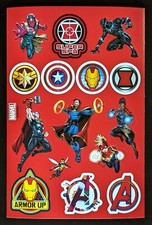 Marvel Avengers Sticker Sheet