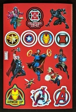 Marvel Avengers Sticker Sheet 