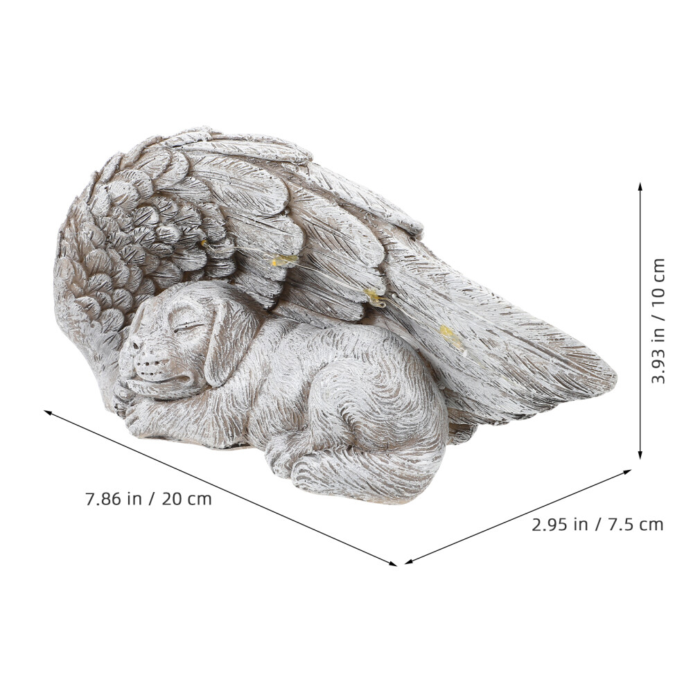 Dog Memorial Flowerpot Adorable Animal Memorial Plant Pot Household