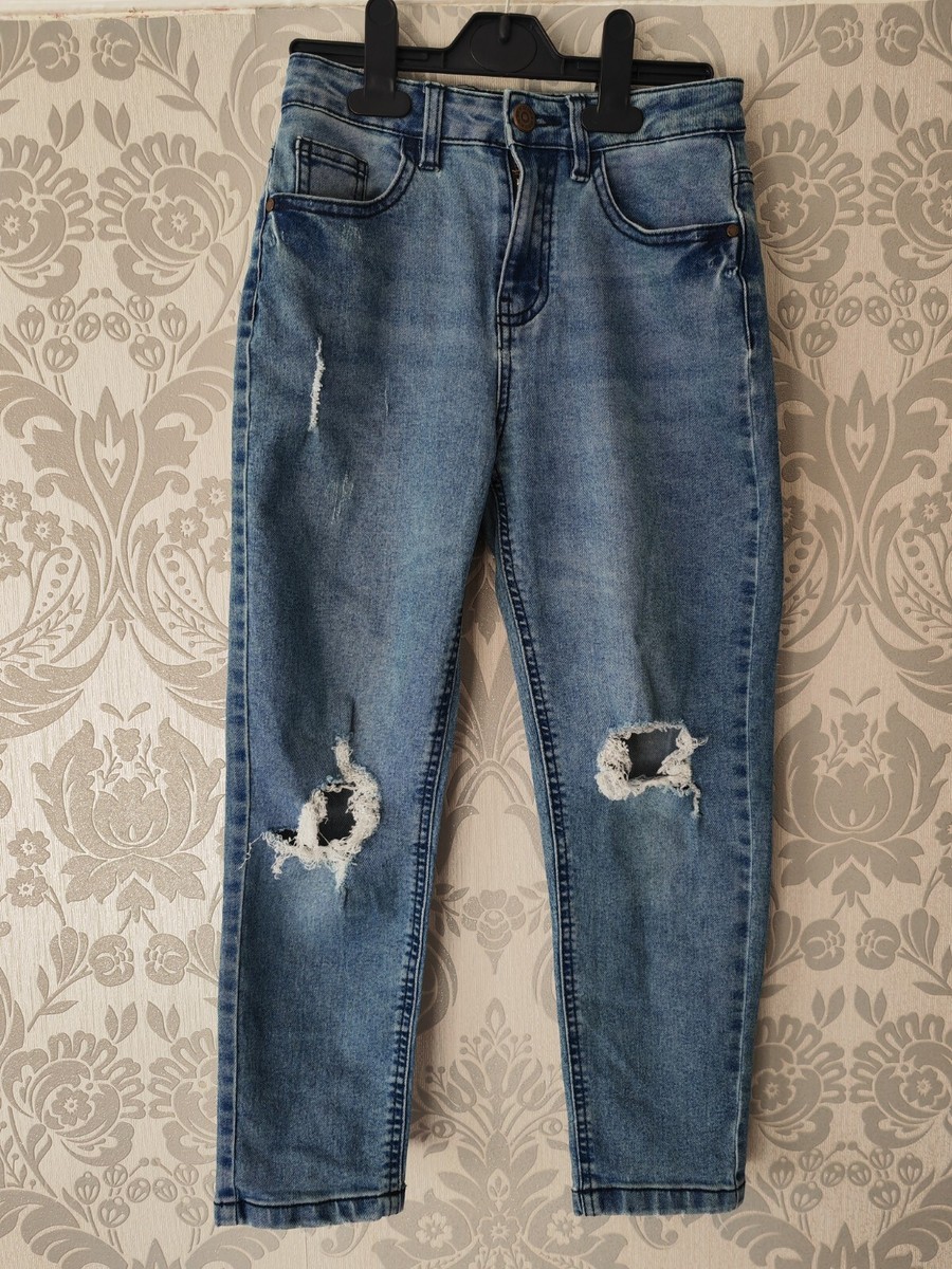 girls ripped jeans age 10 UK