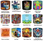 Hippie Music Grunge Graffiti Lampshades Ceiling Lights Table Lamps Pendant shade