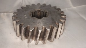 22T RH Helical Gear 1-1/8" Arbor, 4-1/16" OD - For Lathe, Screw Machine