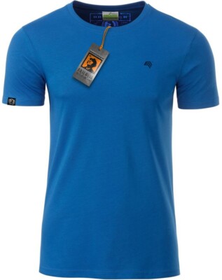 JAN 8008 Bio Baumwolle Basic T-Shirt COMPANIEER Royal Blau Organic Cotton Herren