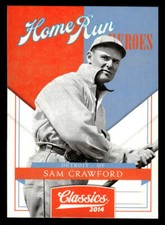 2014 Panini Classics #23 Sam Crawford Home Run Heroes card