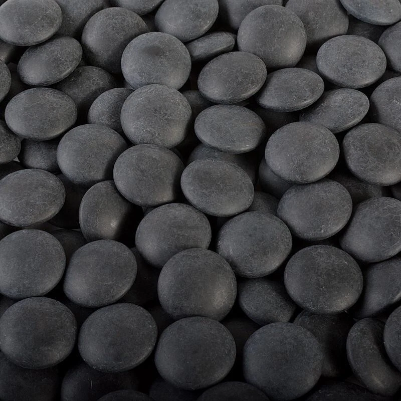 Go stone Igo clam white Nachi black Size33 From Japan used - Image 3 of 4