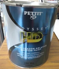 Pettit Odyssey HD Blue 1207G Multi-Season Ablative Antifouling Bottom Paint NEW