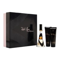 Reb'l Fleur By Rihanna For Women 3 Pc Set 1.7 Oz Edp, 3 Oz Lotion, 3 Oz Bath Gel on sale Reb'l Fleur By Rihanna For Women 3 Pc Set 1.7 Oz Edp, 3 Oz Lotion, 3 Oz Bath Gel on sale