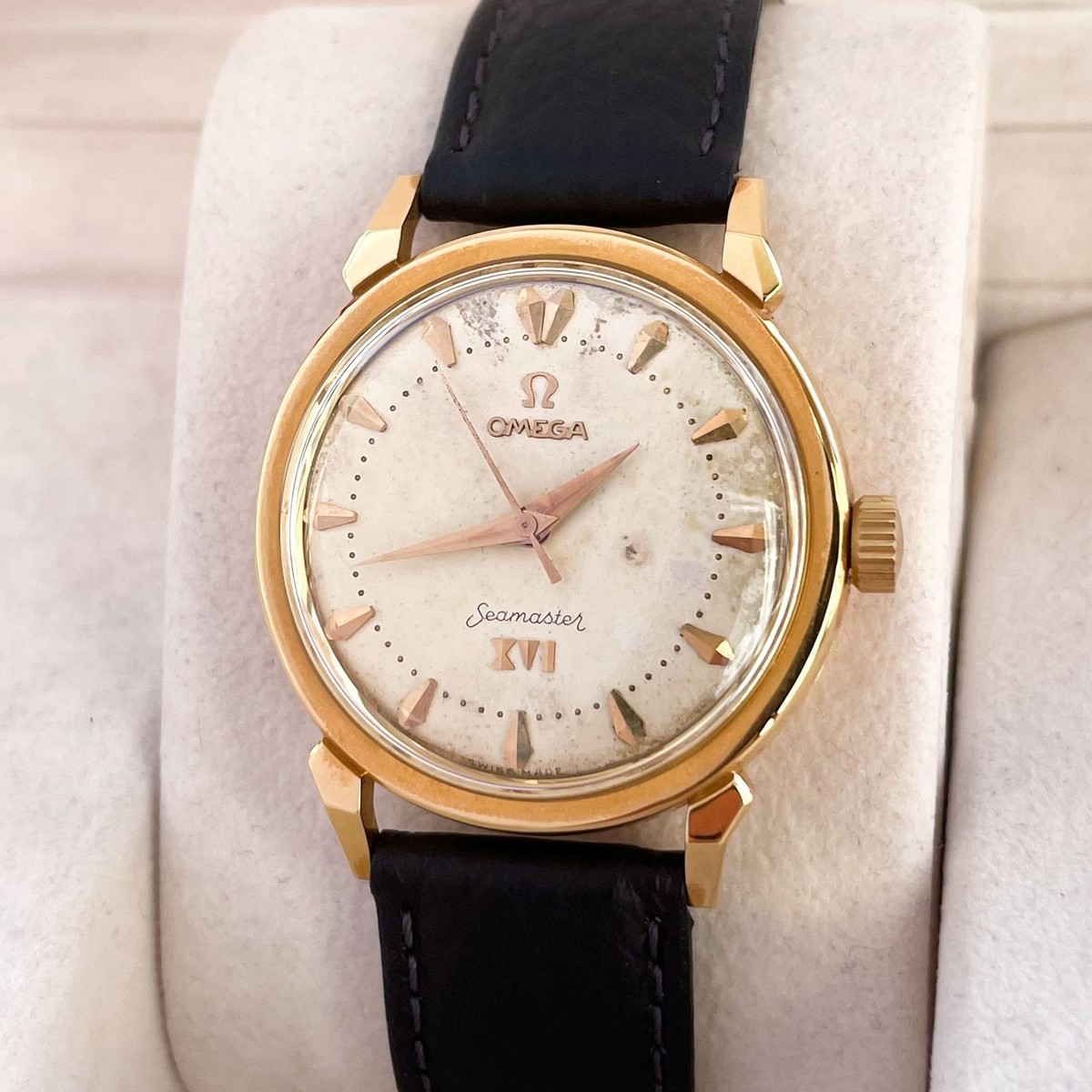 OMEGA ジャンク品 Omega Seamaster 2850SC XVI Melbourne Olympic 1956 Vintage