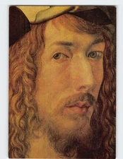 Postcard Self Portrait By Albrecht Dürer Museo Nacional del Prado Madrid Spain