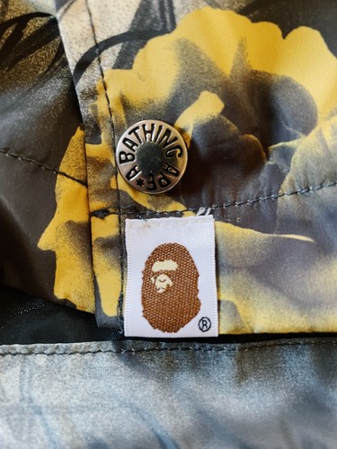 Bape A Bathing Ape Floral Camo Coach Jacket Grey / Multi - Bild 3 von 9