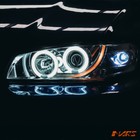 Crystal CCFL Angel-Eyes Projector Head Lights for Subaru Impreza 94-00 GC8 GF8
