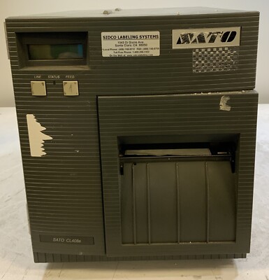 Sato Barcode CL408E Printer NS O1D