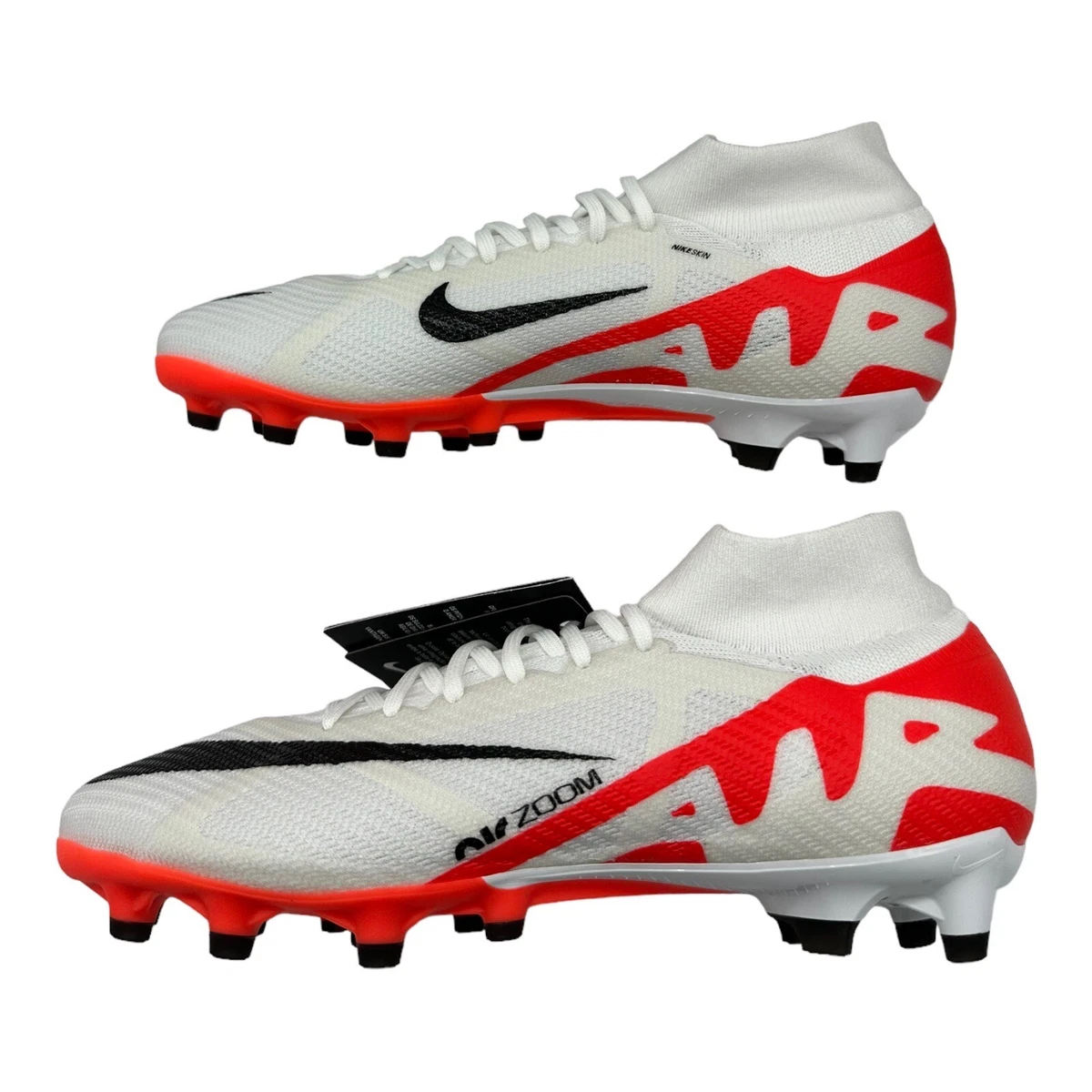 Nike Zoom Mercurial Fly 9 Pro AG Pro Crimson White DJ5596 600 Men s Size 8.5
