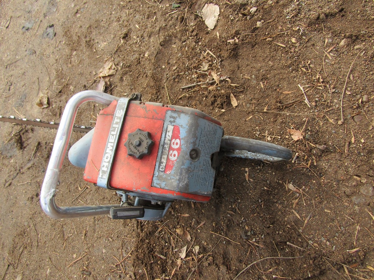 VINTAGE HOMELITE 66 SUPER WIZ CHAINSAW ENGINE | eBay