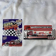 Morgan Shepherd #21 Citgo 1993 Matchbox Super Star Transporter and Car NIP! 2pcs