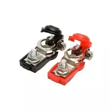 Car Battery Terminals Cable Ends Connector Clamp Negative Positive for Marine