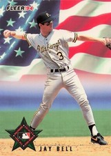 Jay Bell 1993 All Star Game Fleer Baseball Card #28