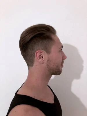 Men Permanent Straightening Free Haircut Special Hairdressing