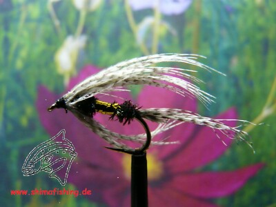 Nassfliege '' Grey Drake '' , 3er Set