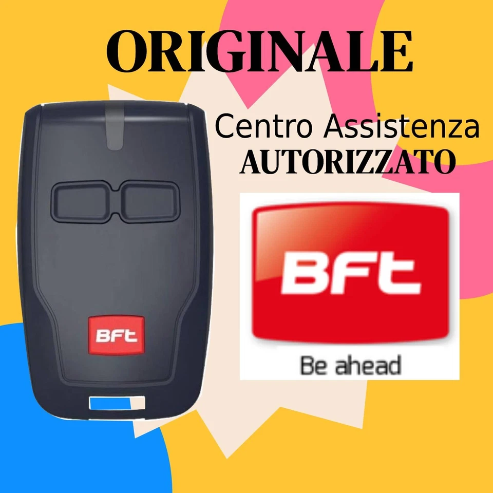 Telecomando ORIGINALE BFT MITTO 2 B RCB02 R1 D111904 2 tasti 433,92MHz - Immagine 2 di 4