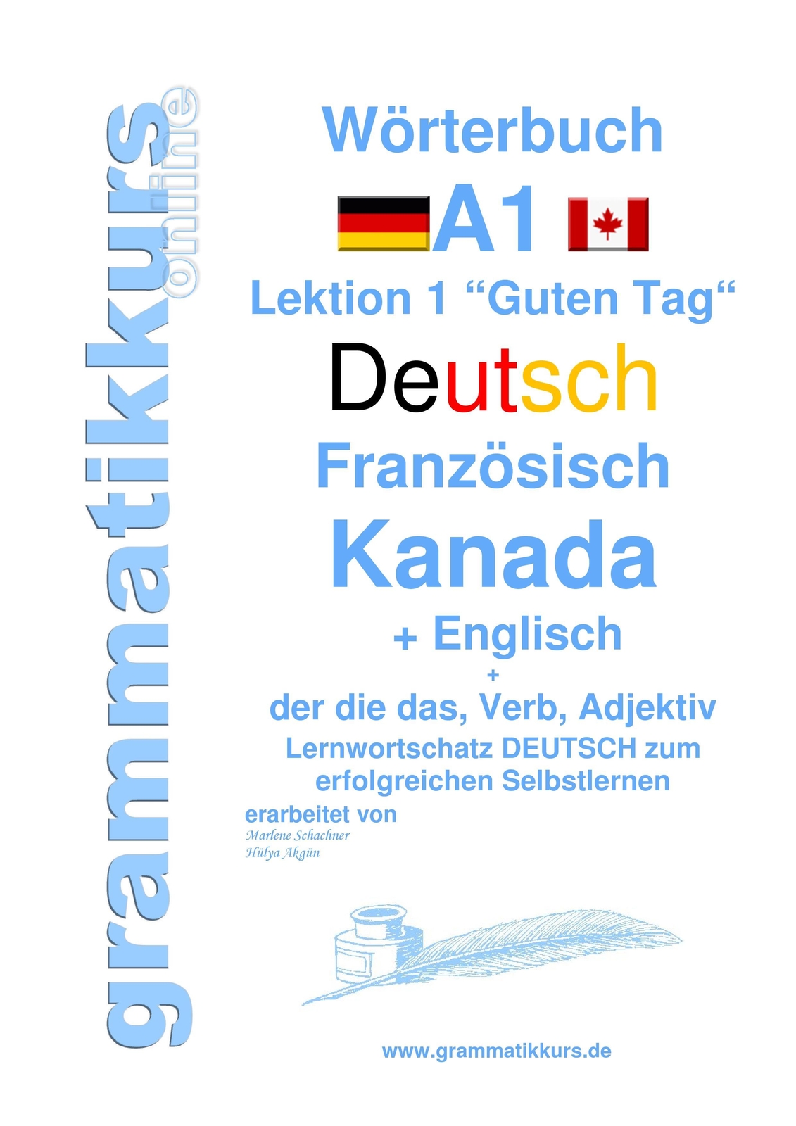 Thumbnail - Wörterbuch Deutsch - Französisch Kanada - Englisch Niveau A1 ...