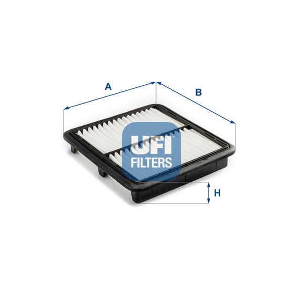 UFI Luftfilter Filtereinsatz FüR Chevrolet Matiz 0.8 1.0 Daewoo 30.104.00-image