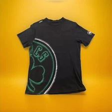 Boston Celtics Big Side Graphic shirt black fits like M NBA Unk World Champion