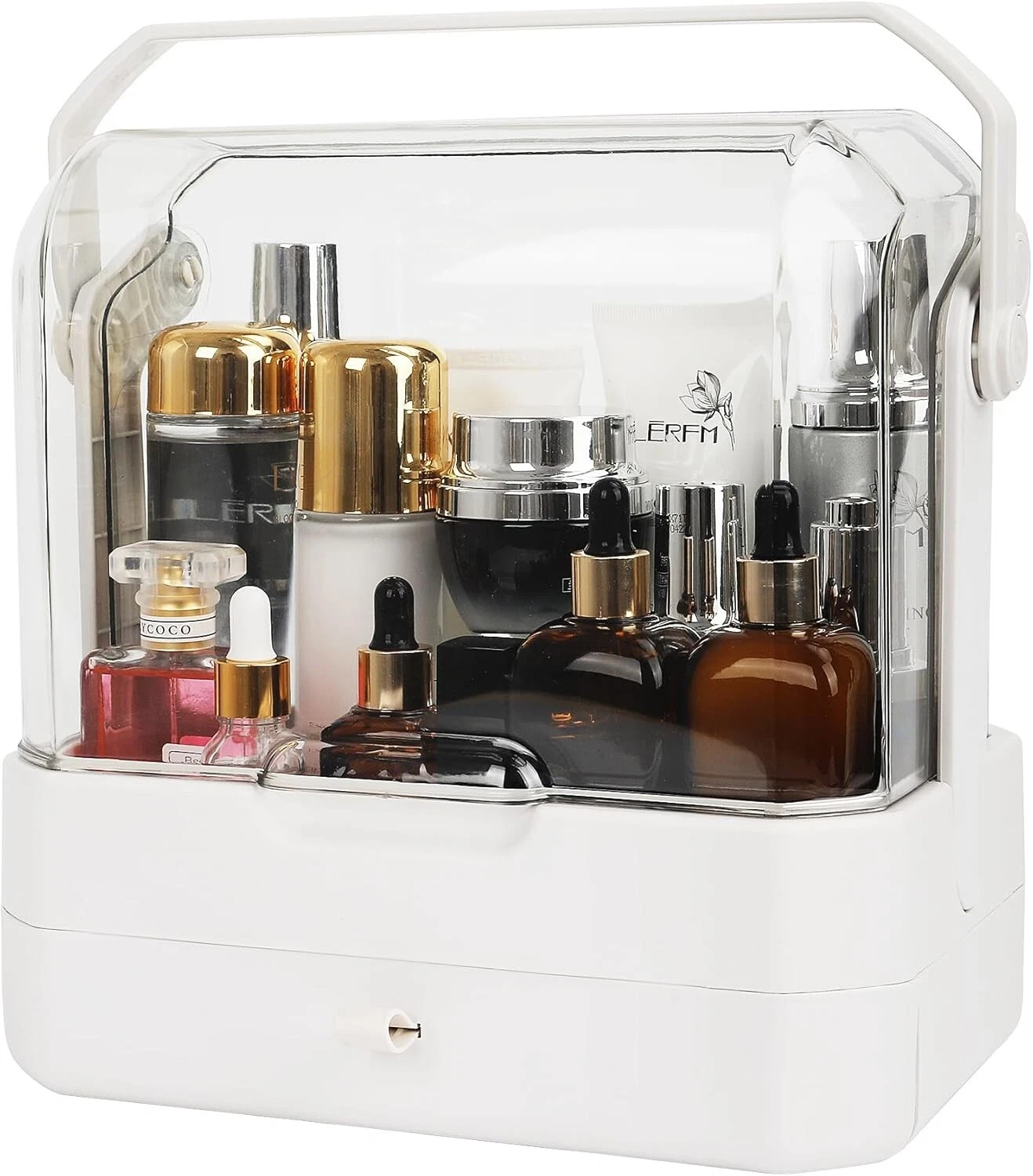 2025 Makeup Organizer Large Cosmetic Organizer Skincare Organizers for Bathroom