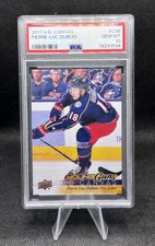 Pierre-Luc Dubois #C98 PSA 10 Young Guns Canvas 2017-18 Upper Deck Hockey RC
