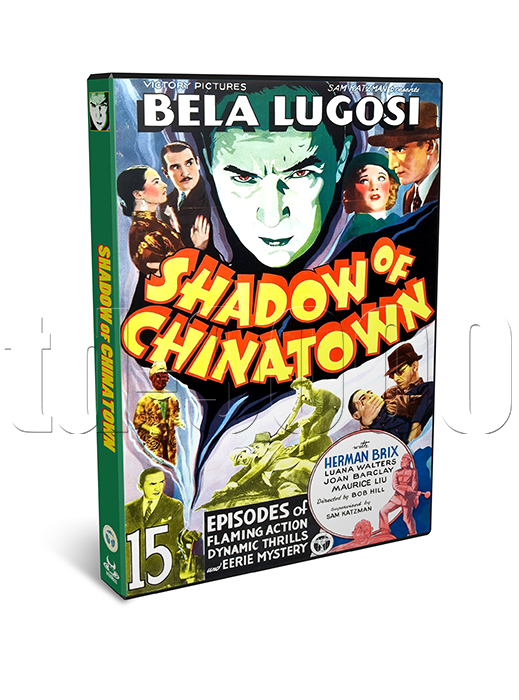 Shadow of Chinatown (1936) Independent Movie Serial Cliffhanger (2 x DVD)