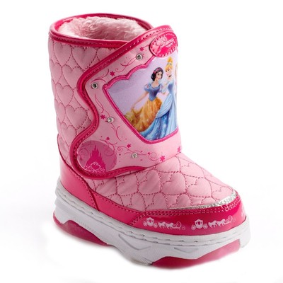 light pink snow boots