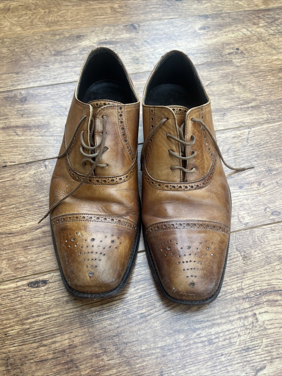 BARKER made in England 新品 ブラウン 42 BARKER: McClean Paisley 