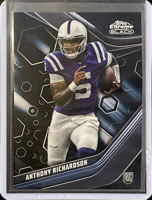 Anthony Richardson - Rookie - 2023 Topps Composite Football - Chrome Black 