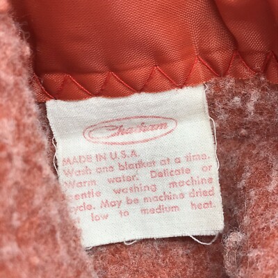 80s Chatham チャタム社 NFL MONTAGE ブランケット 80s Chatham