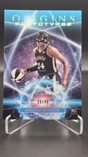 Aaliyah Edwards 2024 Panini WNBA Origins Prototypes Teal RC /49 #6