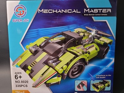 Gamzoo Mechanical Master Bricks Remote Control Car Truck Vehicles 2 in 1