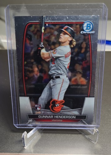 Gunnar Henderson #10 2023 Bowman Chrome card