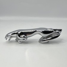 Jaguar Leaper Hood Ornament Chrome Car Mascot Emblem Badge 5 Jaguar Leaper Hood Ornament Chrome Car Mascot Emblem Badge 5